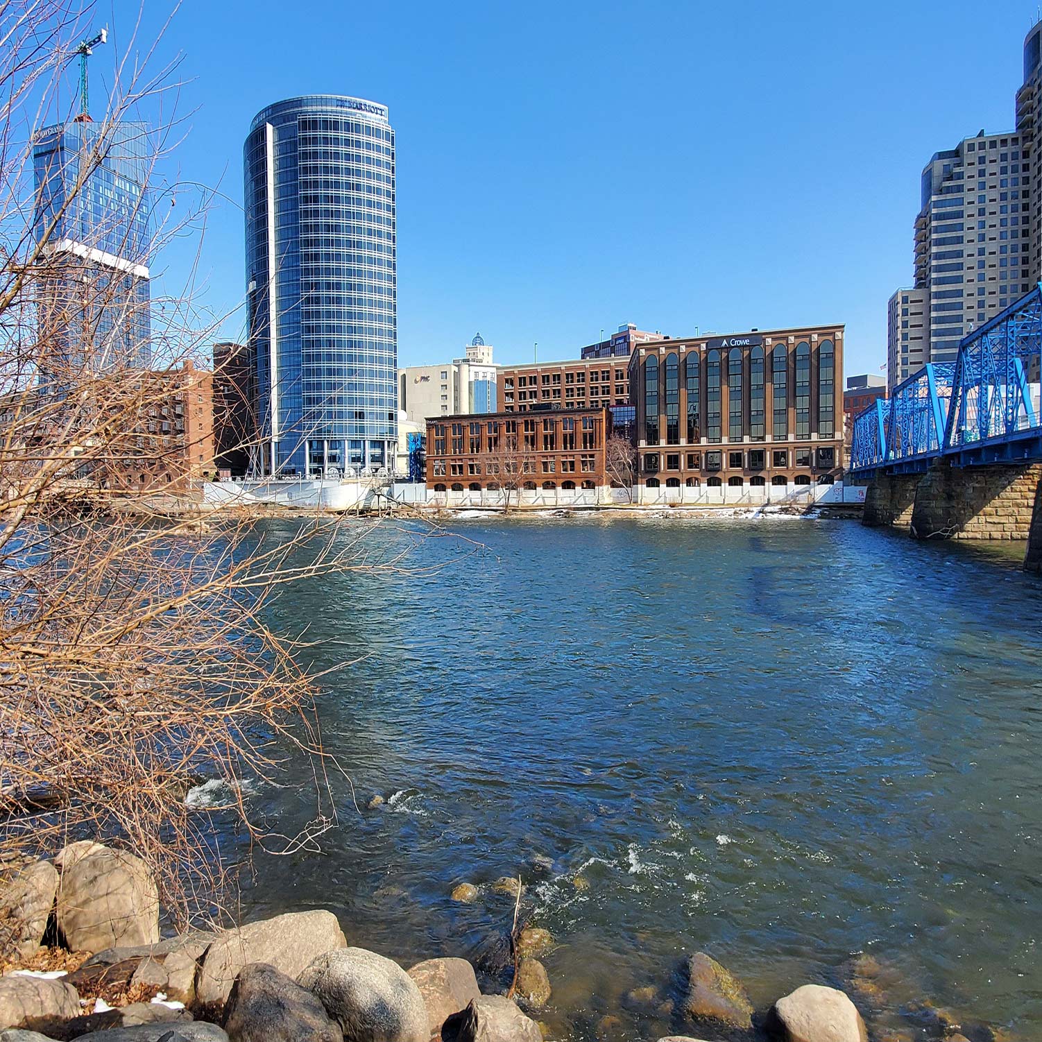 Grand River in Grand Rapids